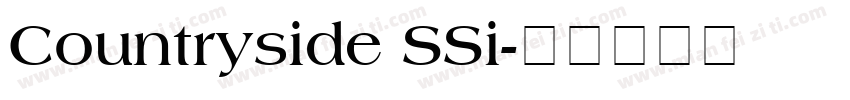 Countryside SSi字体转换